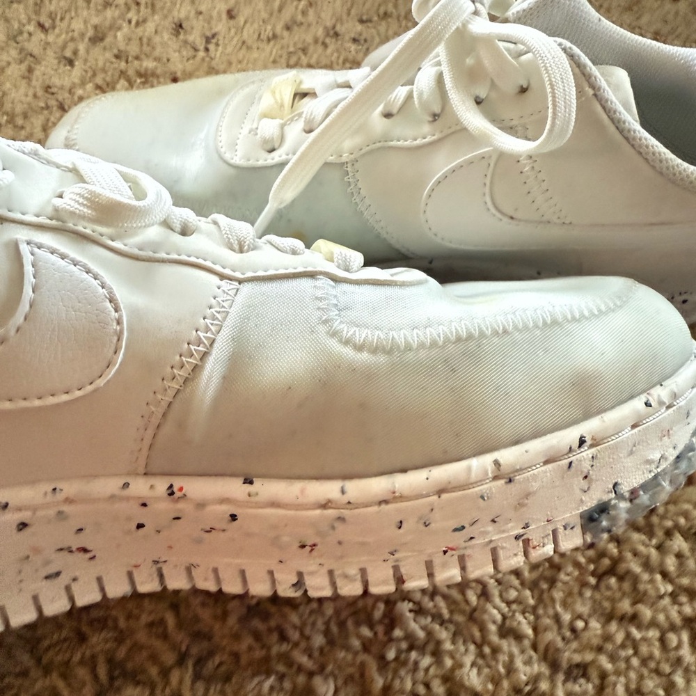 nike air force one crater summit white